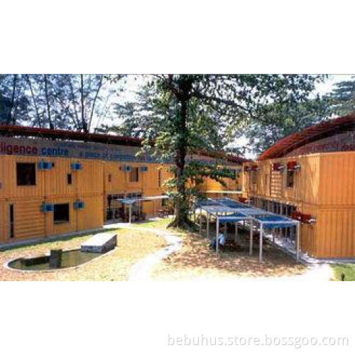 Modular Portable Commercial Buildings with Sandwich Panel